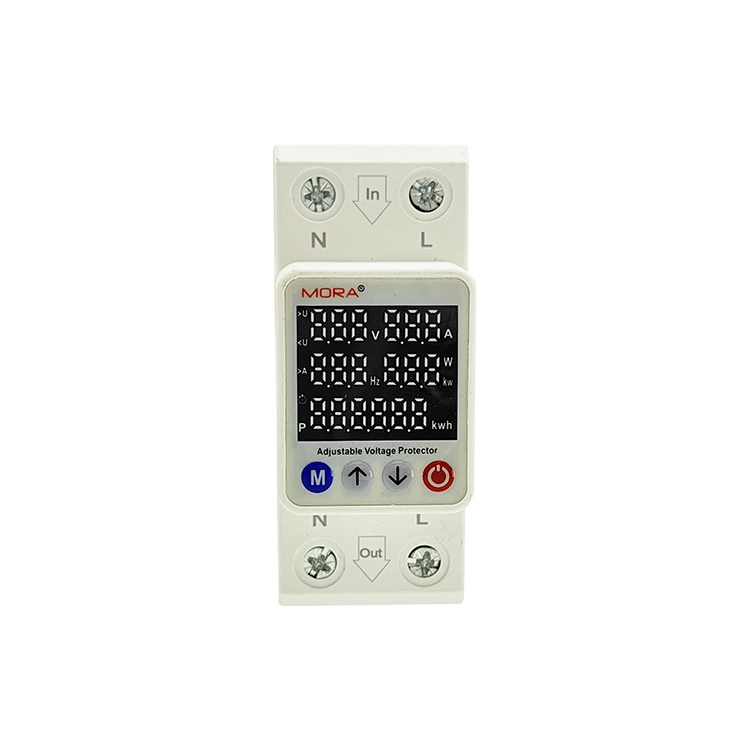 2P Smart Voltage Protector Type M Five Digital Displays