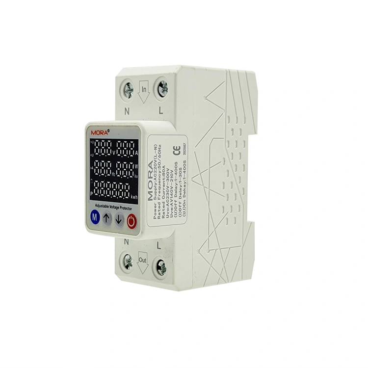 2P Smart Voltage Protector Type M Five Digital Displays
